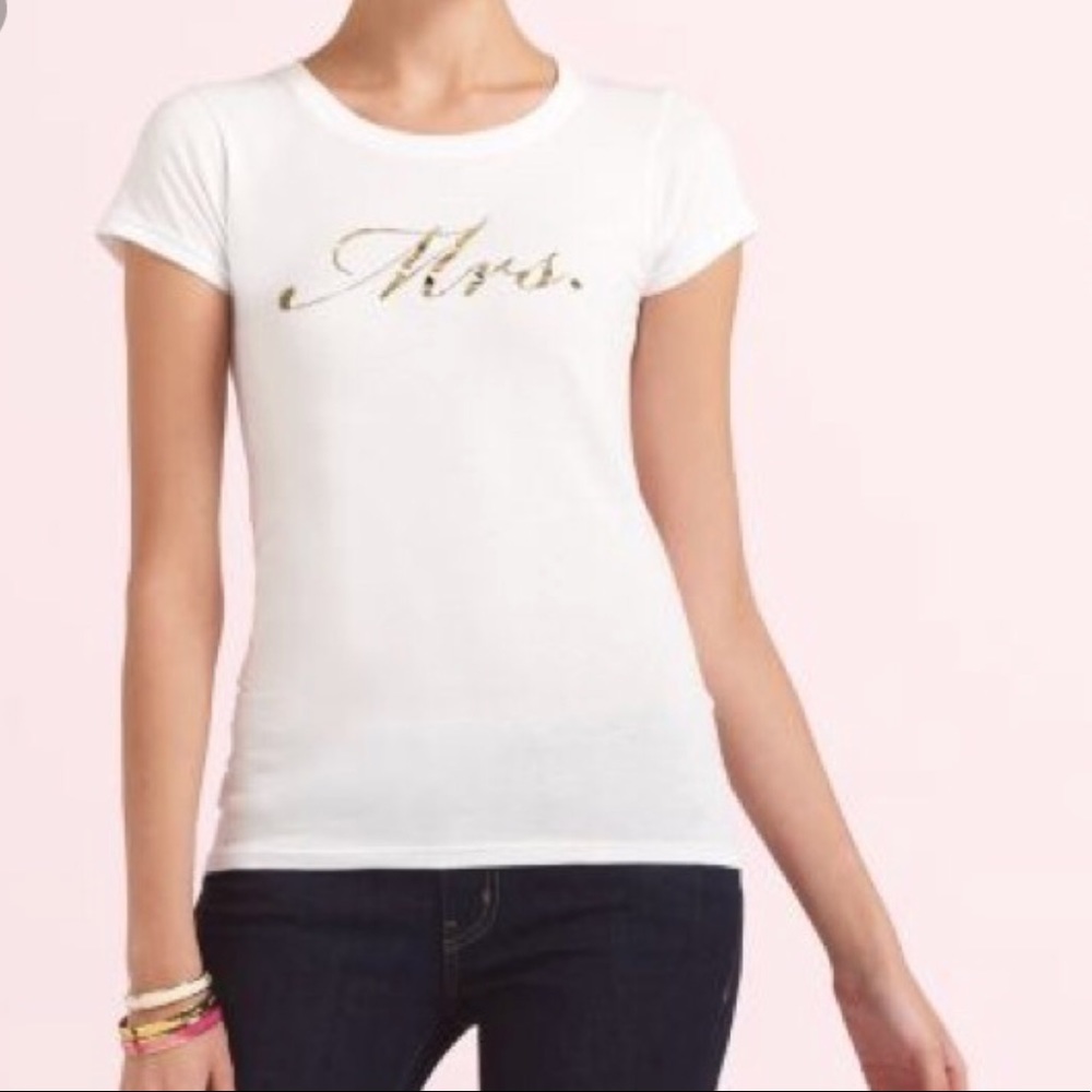Kate Spade 'MRS' T-shirt